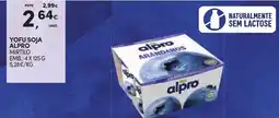 Continente Yofu soja alpro mirtilo promoção