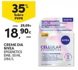 Continente creme dia nivea epigenetics promoção
