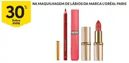 Continente maquilhagem de lábios da marca l'oréal paris promoção