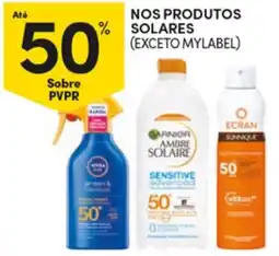 Continente Nossos produtos solares (exceto mylabel) promoção