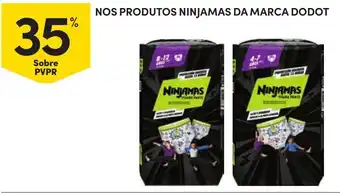 Continente Ninjamas da marca Dodot promoção