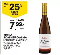 Continente Vinho Soalheiro Alma promoção