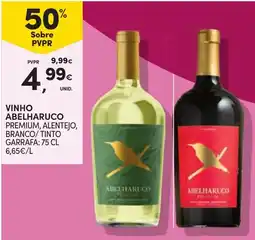 Continente Vinho abelharuco premium, alentejo, branco/ tinto promoção