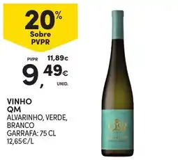 Continente Vinho Qm Alvarinho, Verde, Branco promoção