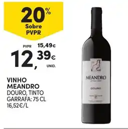 Continente vinho meandro promoção