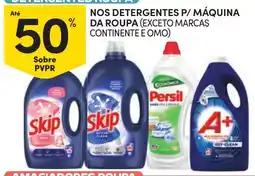 Continente Detergentes p/ máquina da roupa promoção