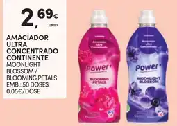 Continente Amaciador ultra concentrado continente promoção
