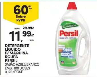 Detergente liquido p/ maquina roupa persil sabao azul e branco
