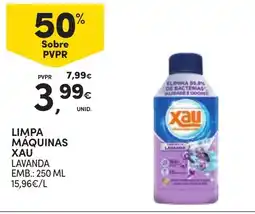 Continente limpa maquinas xau lavanda promoção