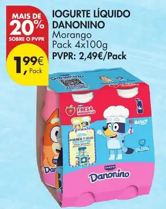 Pingo Doce Iogurte líquido danonino promoção
