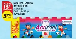 Pingo Doce Iogurte líquido actimel kids promoção