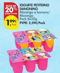 Pingo Doce Iogurte petitdino danonino promoção