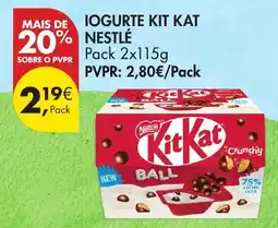 Pingo Doce Iogurte kit kat nestlé promoção
