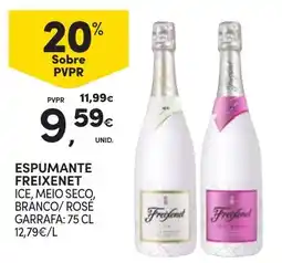 Continente Espumante Freixenet Ice, Meio Seco, Branco/ Rosé promoção