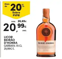 Continente Licor beirão d'honra promoção