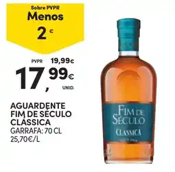Continente Aguardente fim de século classica promoção