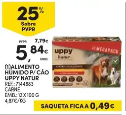 Continente Alimento Humido P/ Cão Uppy Natur promoção