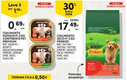 Continente Alimento húmido p/ cão continentepet premium promoção