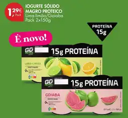 Pingo Doce Go Active iogurte sólido magro proteico promoção