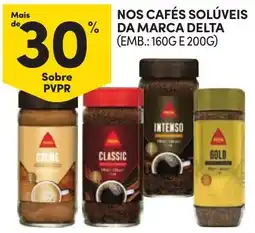 Continente Nossos cafés solúveis da marca delta promoção