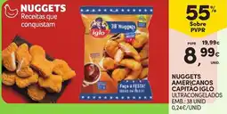 Continente Nuggets americanos capitão iglo promoção