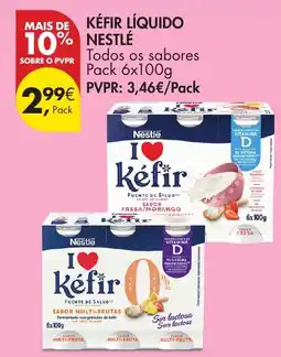 Pingo Doce Kéfir líquido Nestlé promoção