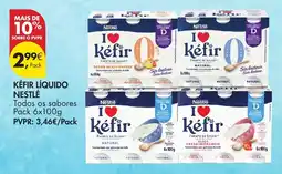 Pingo Doce Kéfir líquido Nestlé promoção