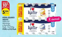 Pingo Doce Kéfir líquido Nestlé promoção
