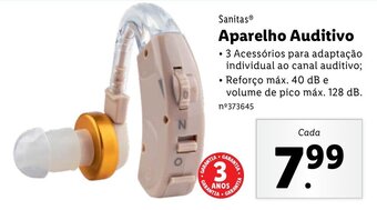 Lidl Sanitas Aparelho Auditivo promoção