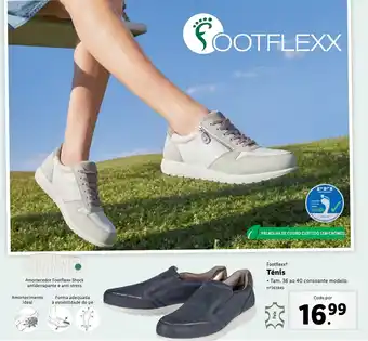 Lidl Footflexx Ténis 36 ao 40 promoção