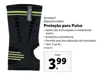 Sensiplast Dispositivo Médico Proteção para Pulso S ao XL