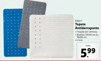 Lidl Ridder Tapete Antiderrapante 54x54cm ou 38x80cm promoção