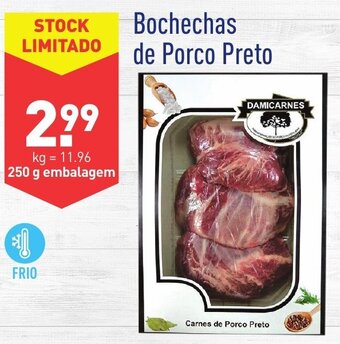 ALDI Bochechas de Porco Preto 250g promoção