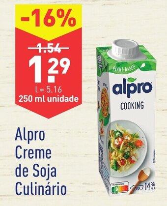 Alpro Creme de Soja Culinário 250ml