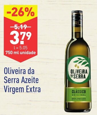 ALDI Oliveira da Serra Azeite Virgem Extra 750ml promoção
