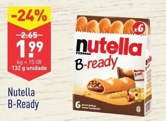 ALDI Nutella B-ready 132g promoção