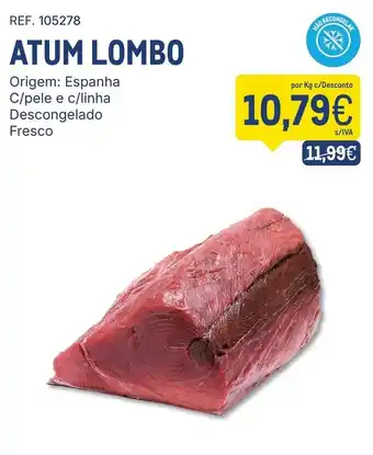 Makro atum lombo promoção