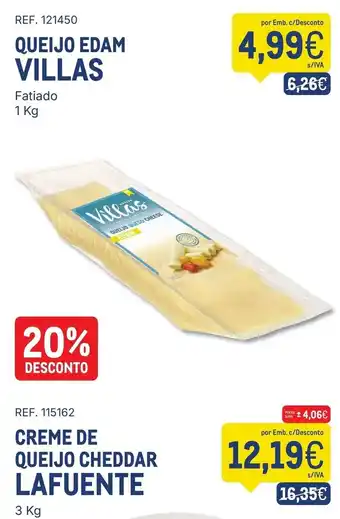Makro queijo edam villas promoção