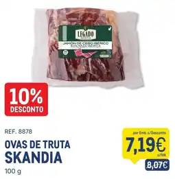 Makro Ovas de truta skandia promoção