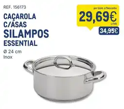 Makro Caçarola c/ásas silampos essential promoção