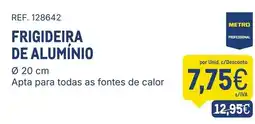 Makro Frigideira de alumínio metro professional promoção