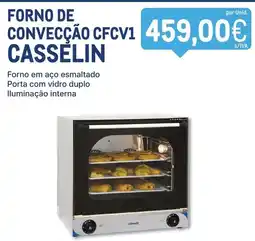 Makro forno de convecção cfcv1 casselin promoção