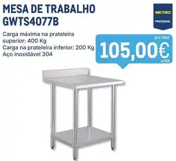 Makro mesa de trabalho metro professional promoção