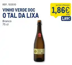 Makro vinho verde doc o tal da lixa promoção