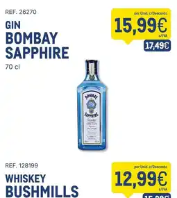 Makro gin bombay sapphire promoção