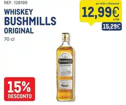 Makro whiskey bushmills original promoção