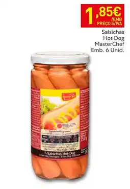 Recheio Salsichas Hot Dog MasterChef promoção