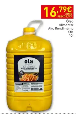 Recheio Óleo alimentar alto rendimento olá promoção