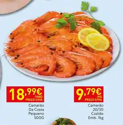 Recheio Camarão Da Costa Pequeno promoção
