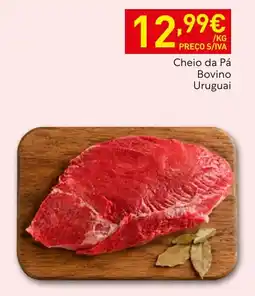 Recheio Cheio da Pá Bovino Uruguai promoção